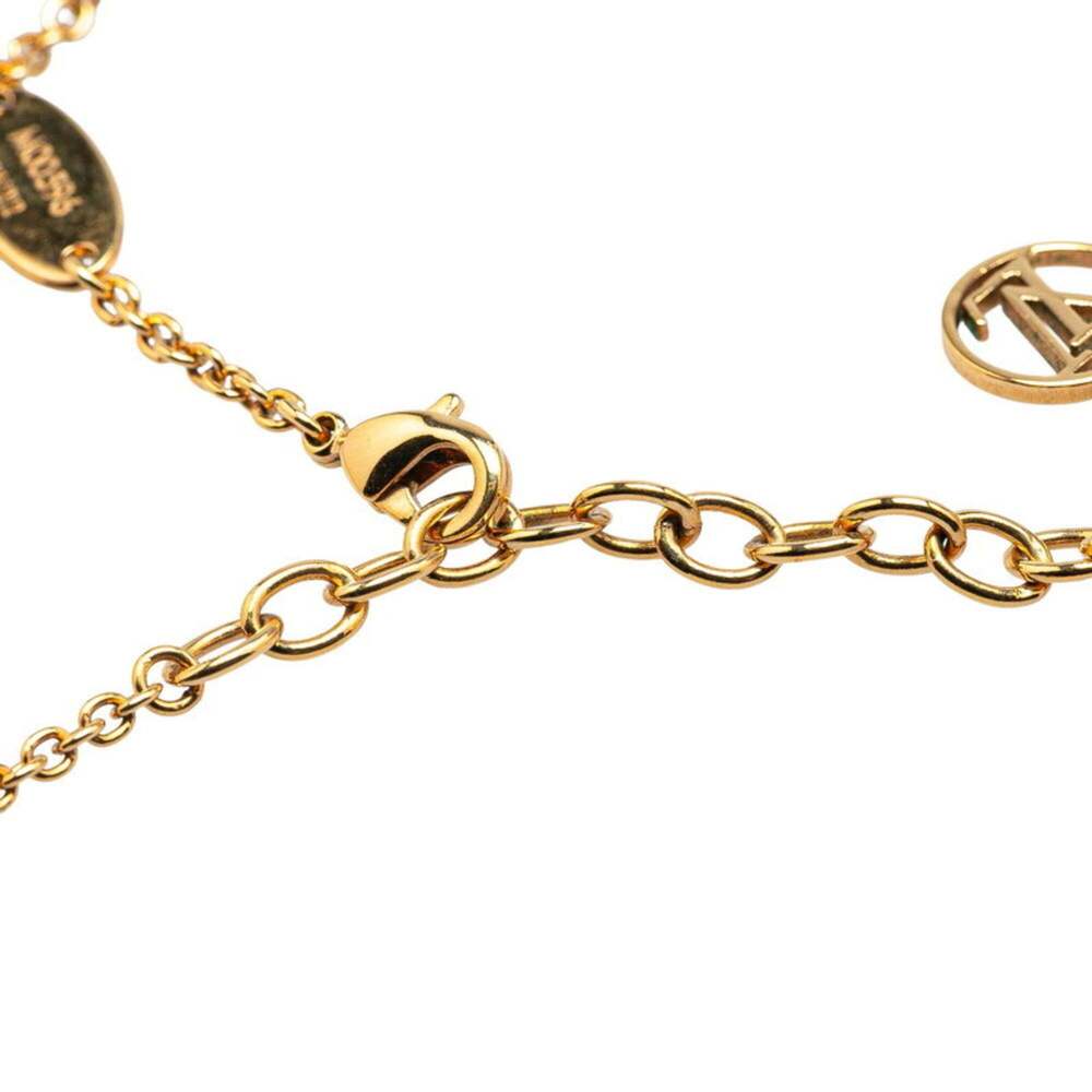 LOUIS VUITTON Gold Necklace - Picture 2 of 7